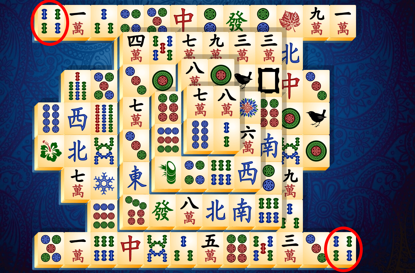 Mahjong Solitaire-vejledning, trin 5