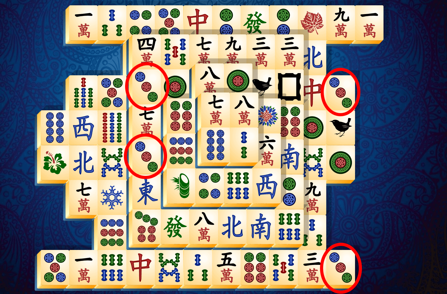Mahjong Solitaire-vejledning, trin 6