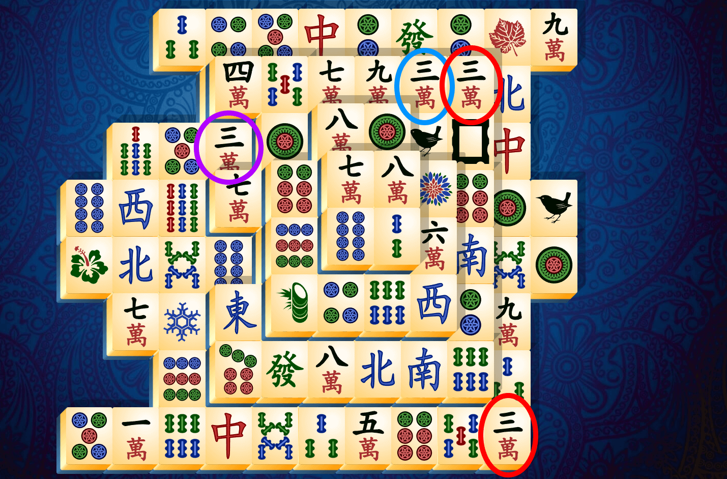 Mahjong Solitaire-vejledning, trin 8