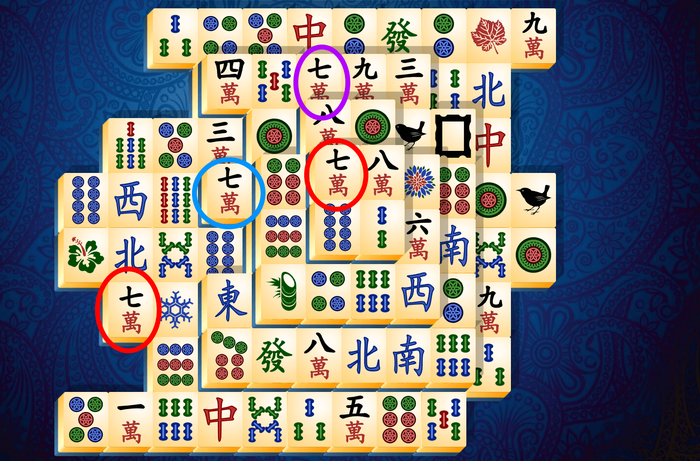 Mahjong Solitaire-vejledning, trin 9